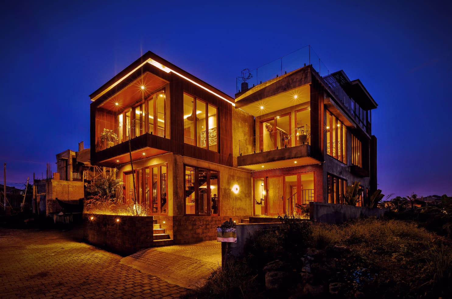 Ocean View Villas in Cemagi