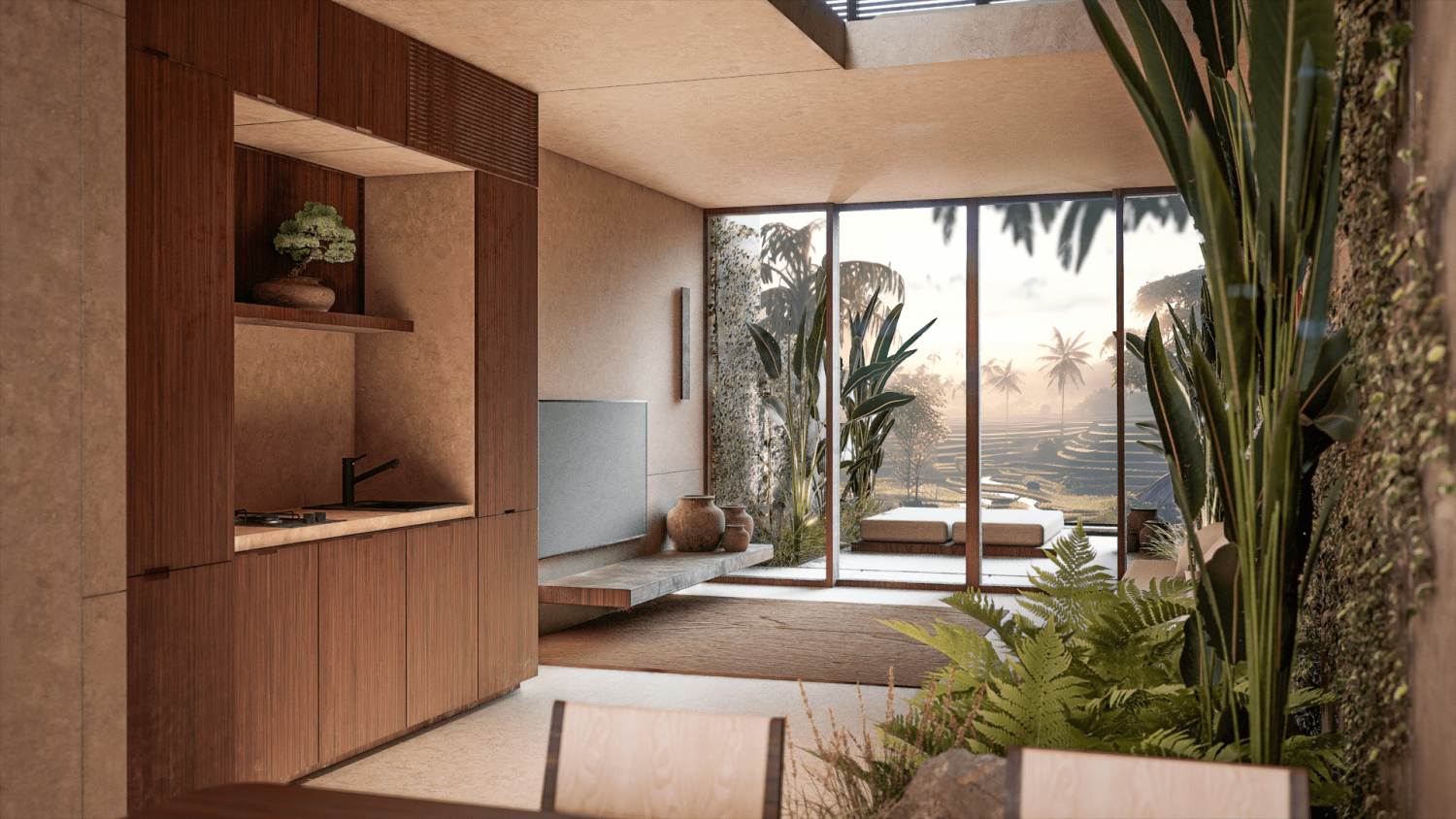 Loft Villas with Rice Field Views in Prime Pererenan