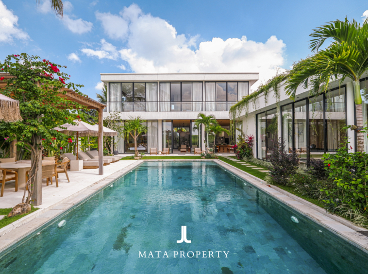 Vila dengan Pemandangan Sawah di Cepaka