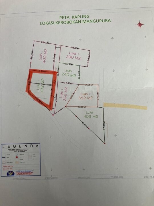 Prime Land in Kerobokan for Sale