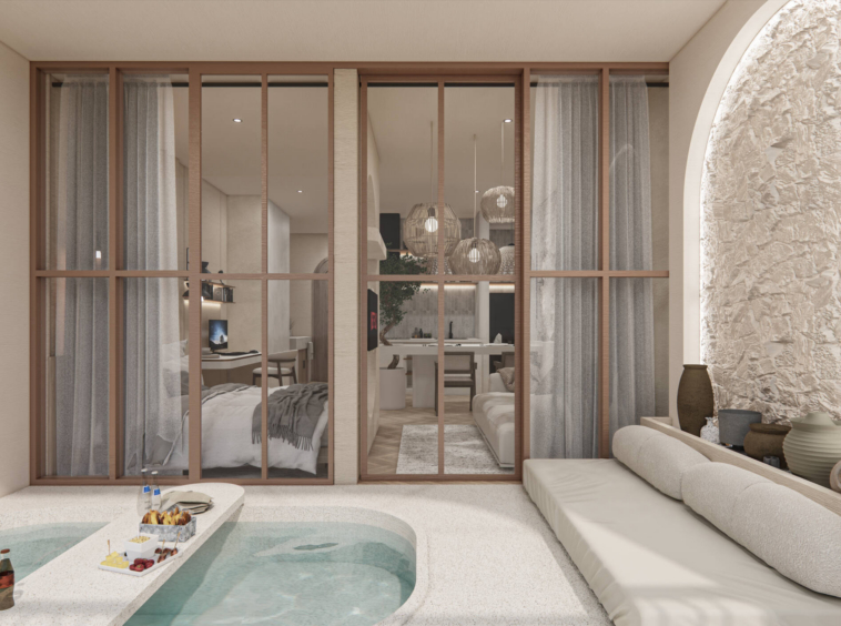 One-Bedroom Apartment with Private Pool in Bingin