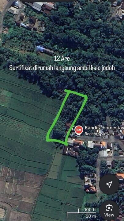 Land for Sale in Jl. Oleg