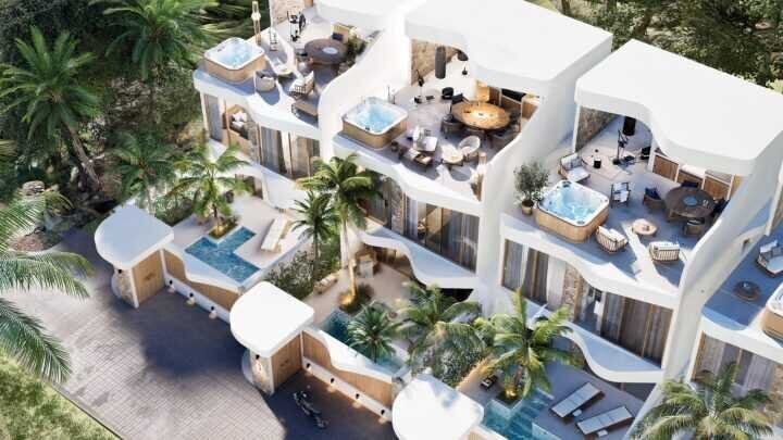 Villas in Nyang Nyang Beach