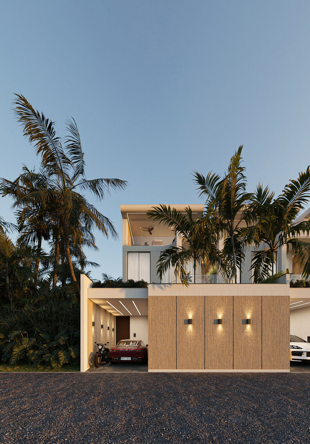 Contemporary Villa with Panoramic Views in Seseh