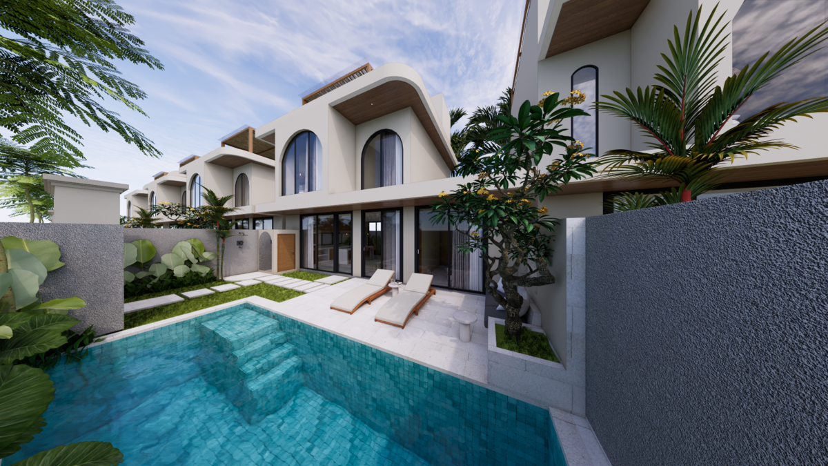 Nusa Dua Tropical Retreat 2 Bedrooms in 5 Star Hotels Neighborhood — ID Properti KH802