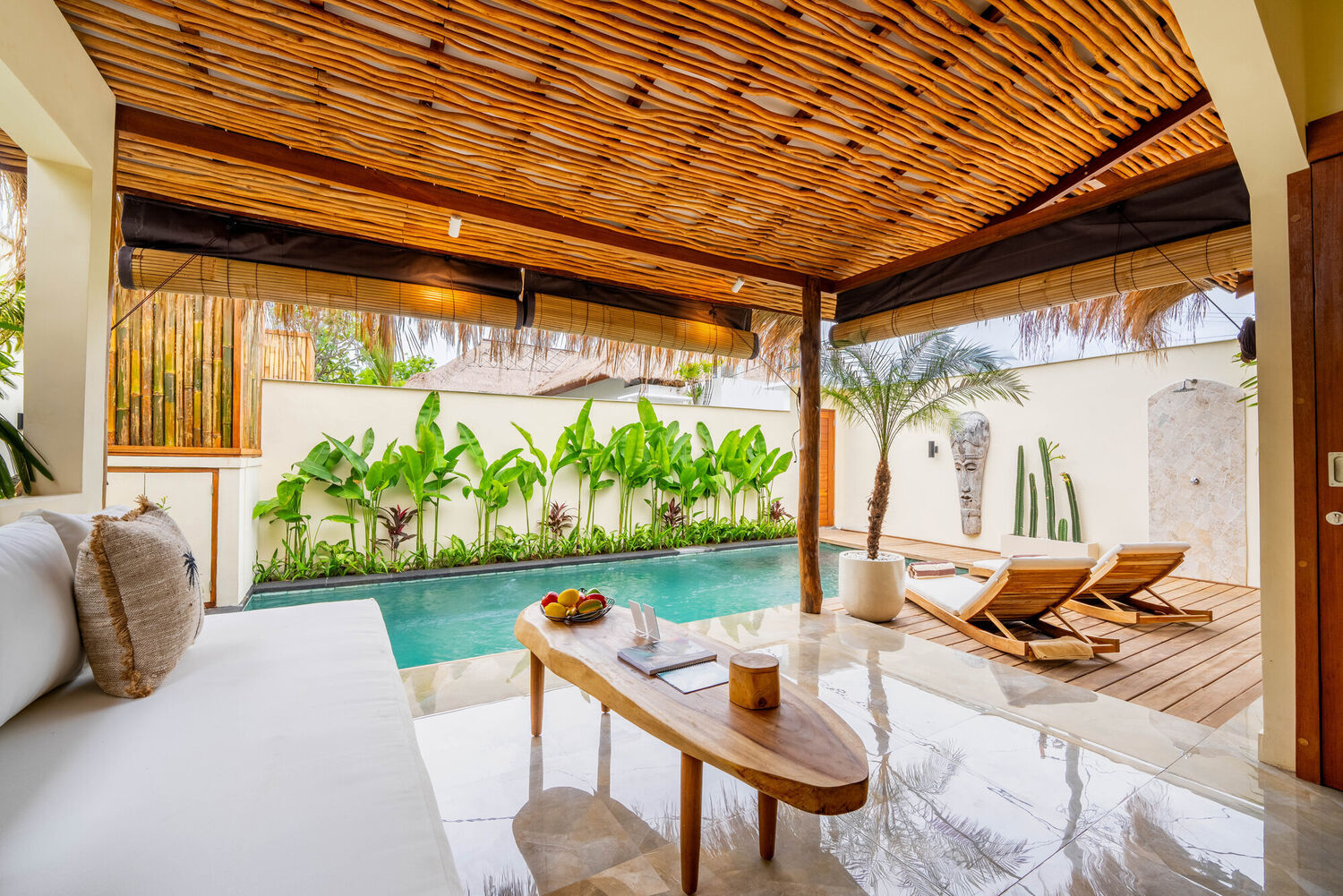 Charming Villa Studio di Pantai Nyanyi – Cozy Retreat with Private Pool — Property ID JU800