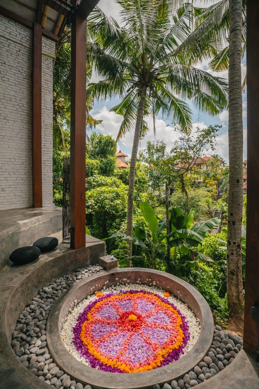 Vila unik 2 kamar tidur untuk dijual di jantung kota Ubud — Property ID SC860