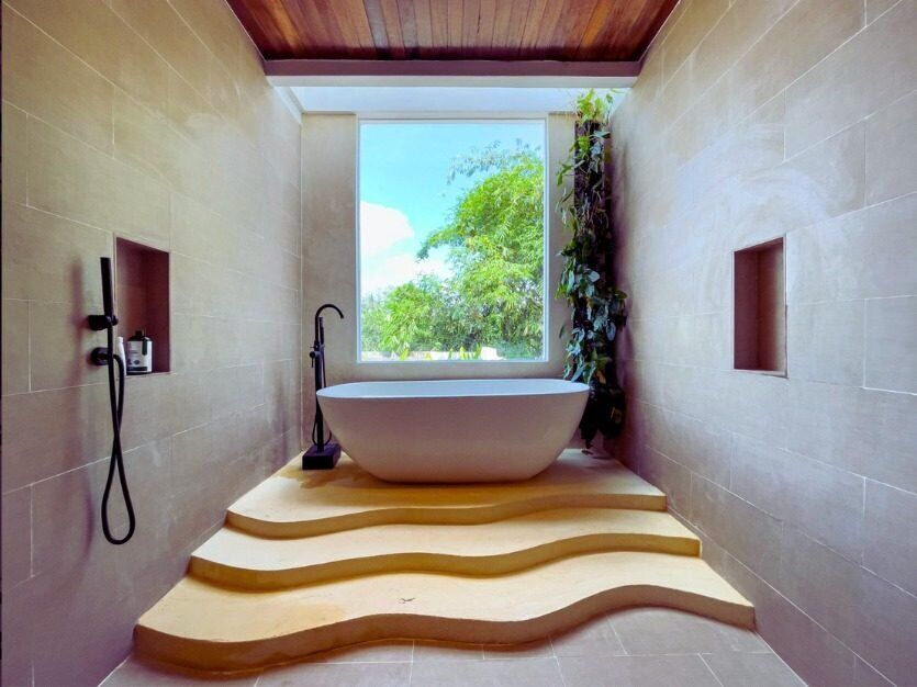 Contemporary 2-Bedroom Villa with Rooftop Terrace in Ubud — Property ID SC809
