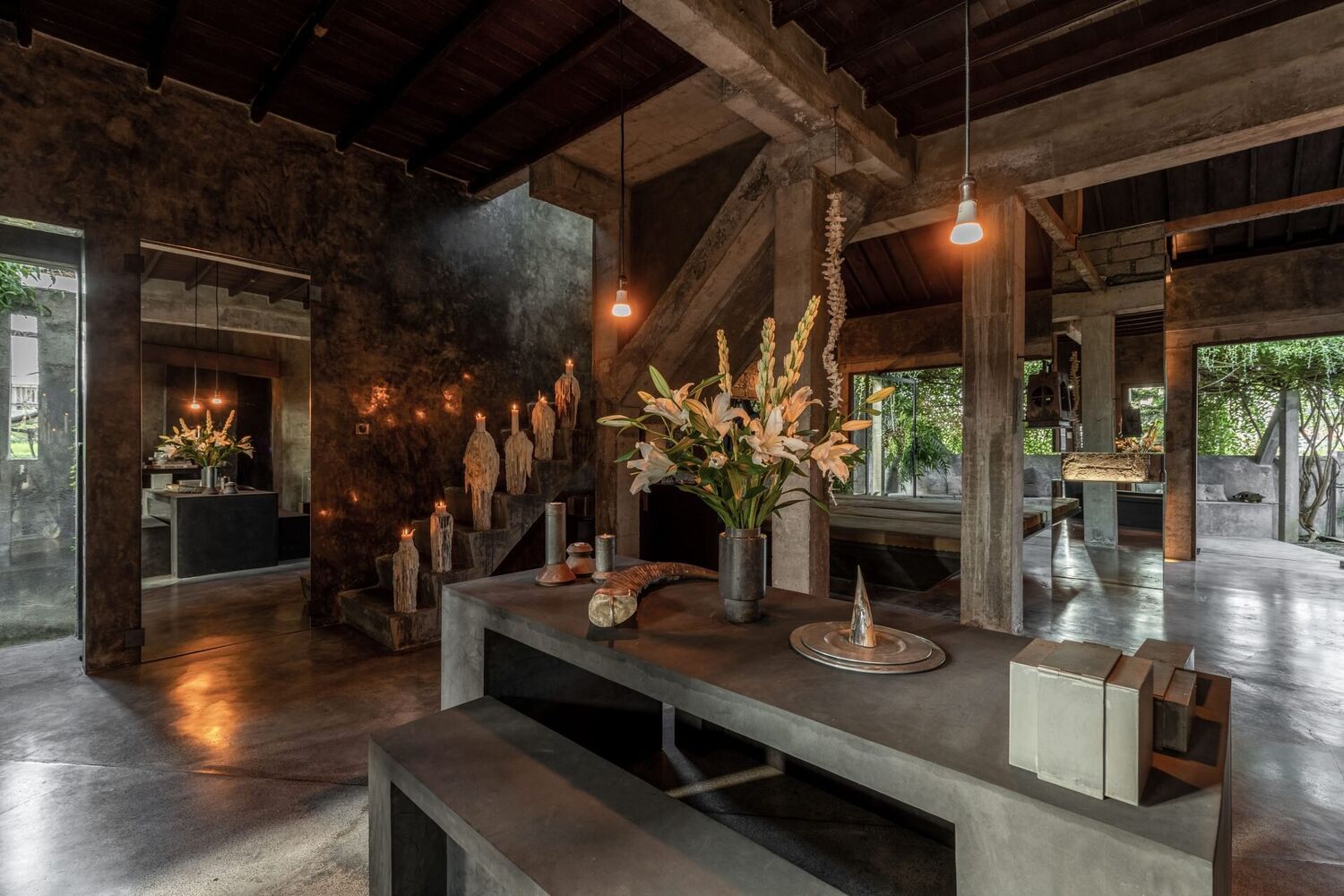 Iconic Brutalist Residence in Canggu
