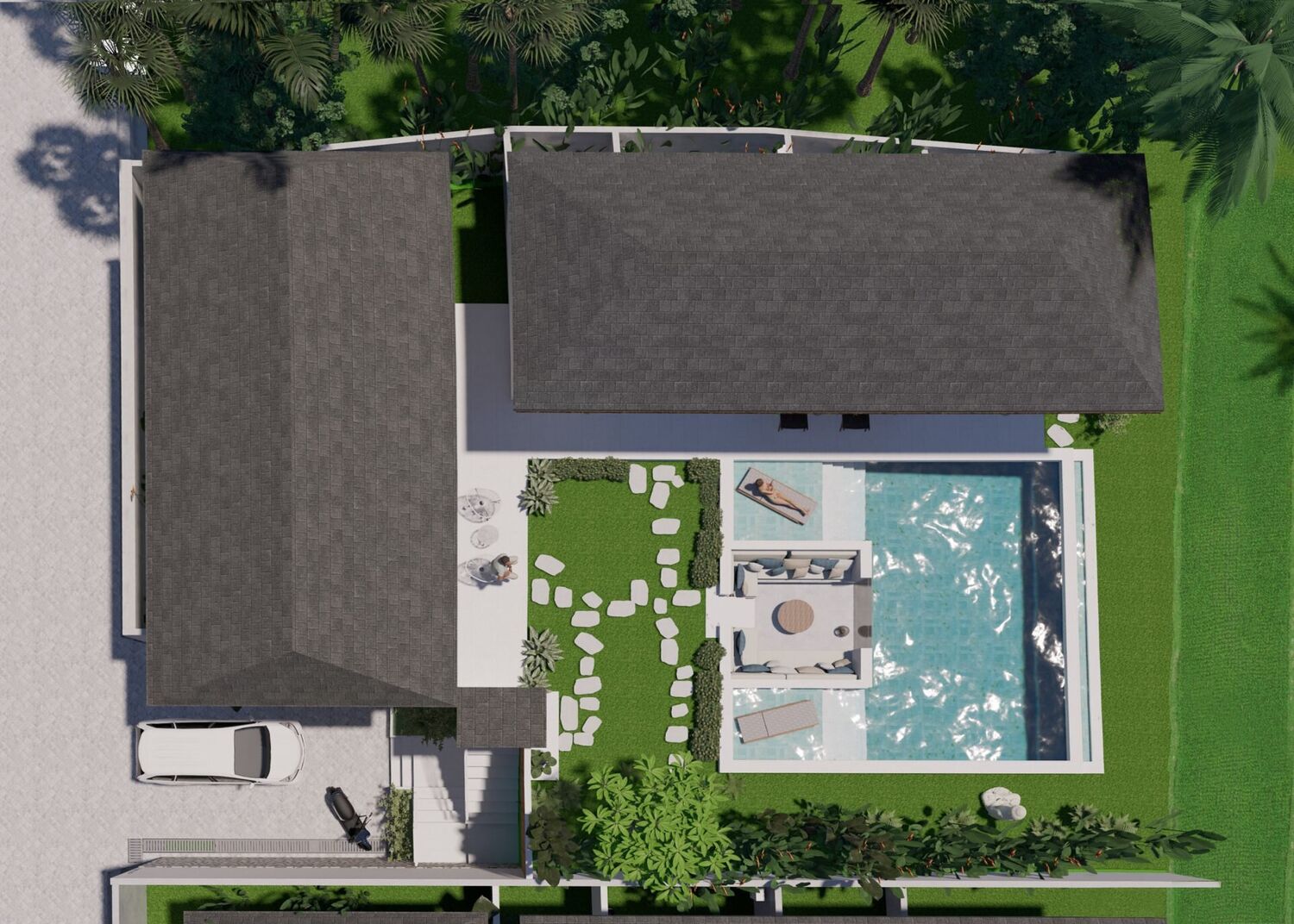 Tranquil Rice Field Villas in Pejeng – Spacious 2 & 3 Bedroom Homes with Uninterrupted Views — Property ID SC861
