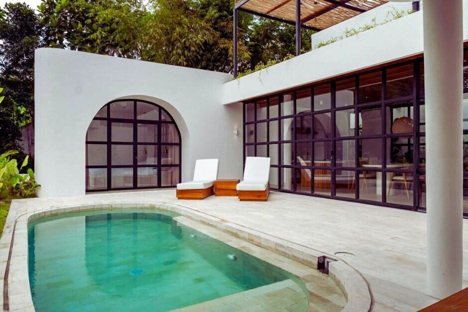 Contemporary 2-Bedroom Villa with Rooftop Terrace in Ubud — Property ID SC809