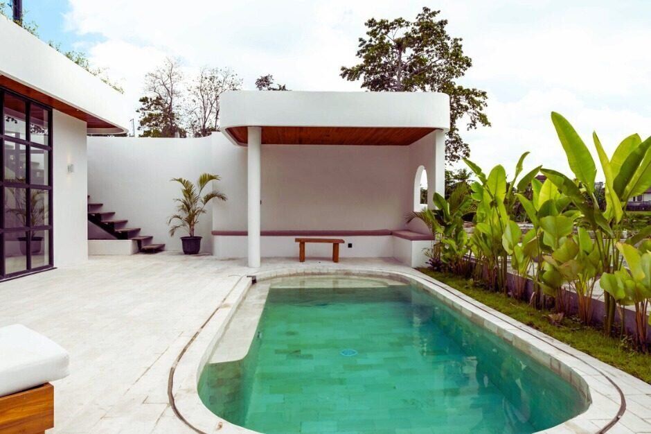 Contemporary 2-Bedroom Villa with Rooftop Terrace in Ubud — Property ID SC809