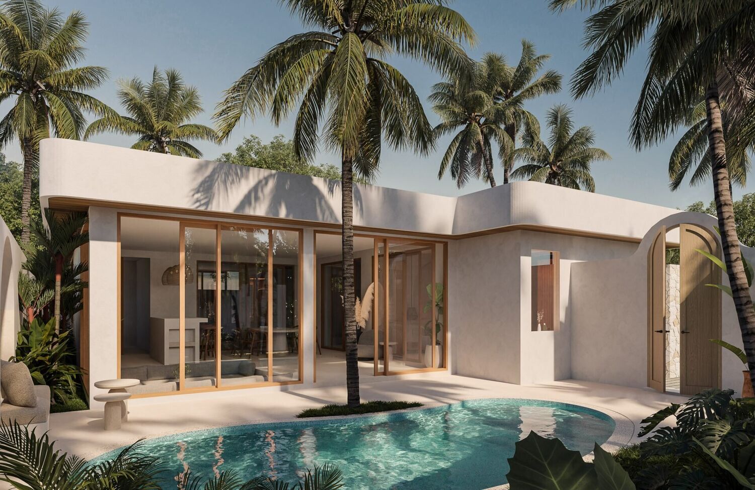 Modern 3 Bedrooms Villa in Tumbak Bayuh