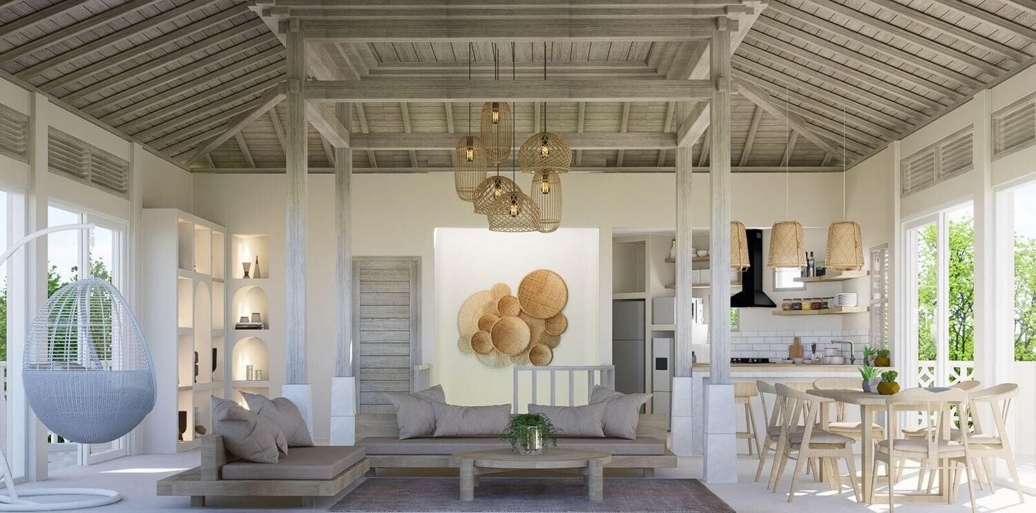 Luxury 3 Bedroom Villa with Stunning Ricefield and Sunset Views in Kaba Kaba — Property ID N825