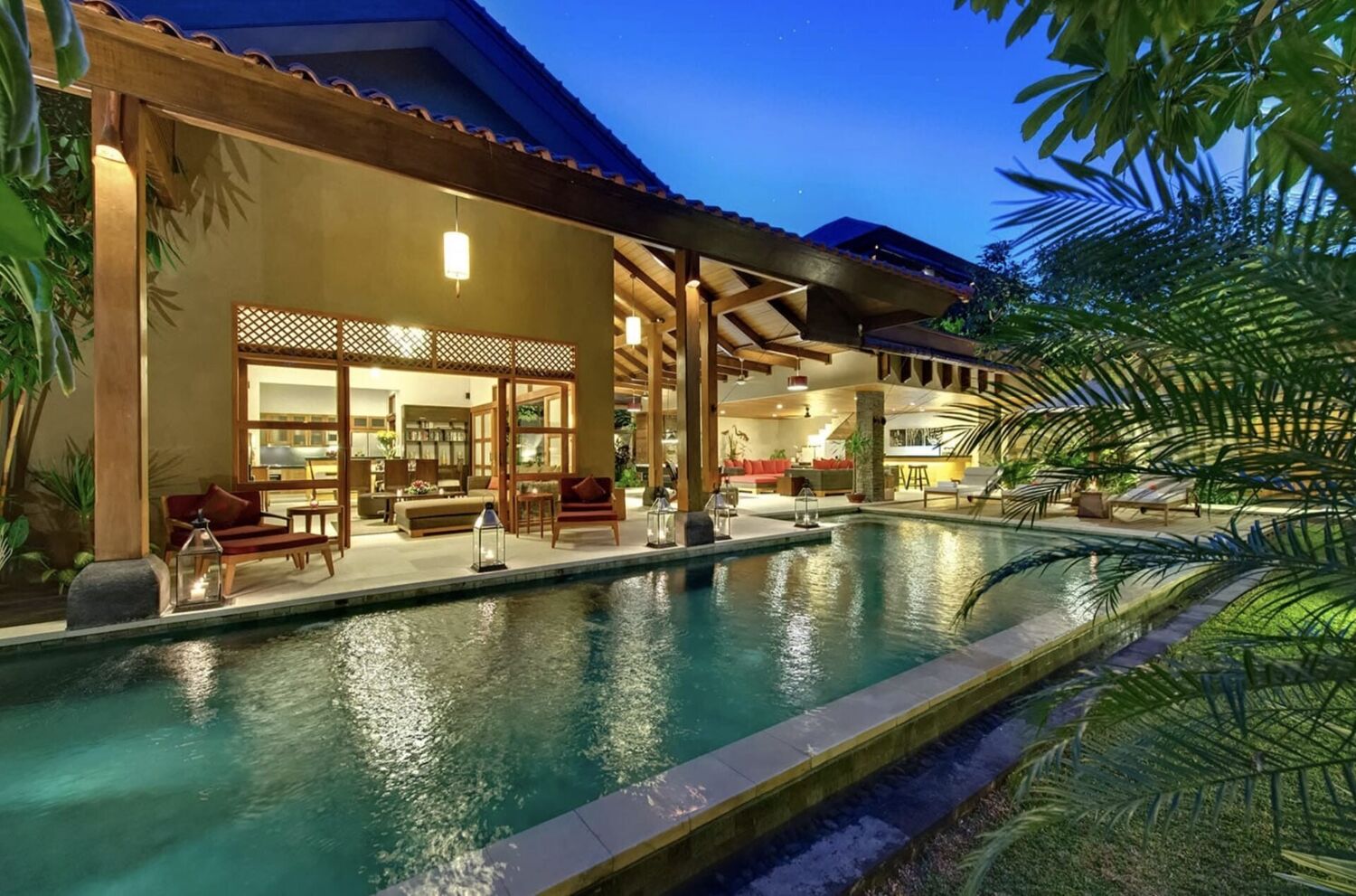 Elegant 4-Bedroom Freehold Villa in Bali for Sale, in Seminyak – Traditional Luxury Just Steps from the Beach — Property ID JU803