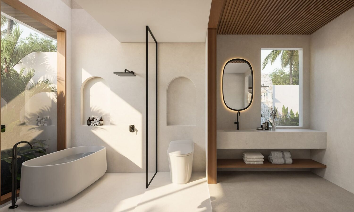 Modern 3 Bedrooms Villa in Tumbak Bayuh, North Canggu  — Property ID SC75