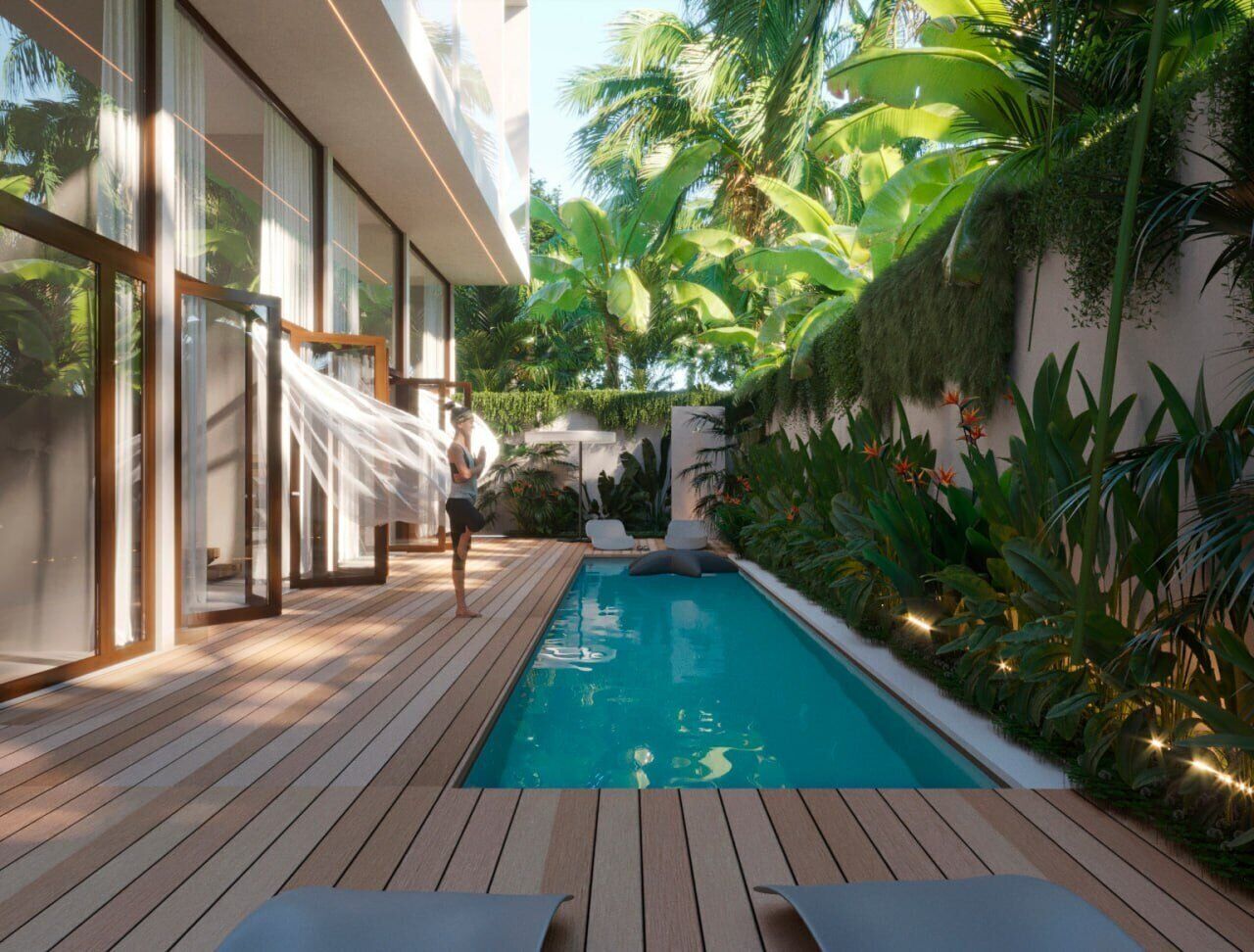 Apartemen Sanur Loft Baru Dijual – Kolam Renang Atap, Pemandangan Laut, Lokasi Utama — Property ID A811