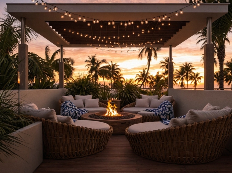 Villas with Rooftop Lounges in Sanur