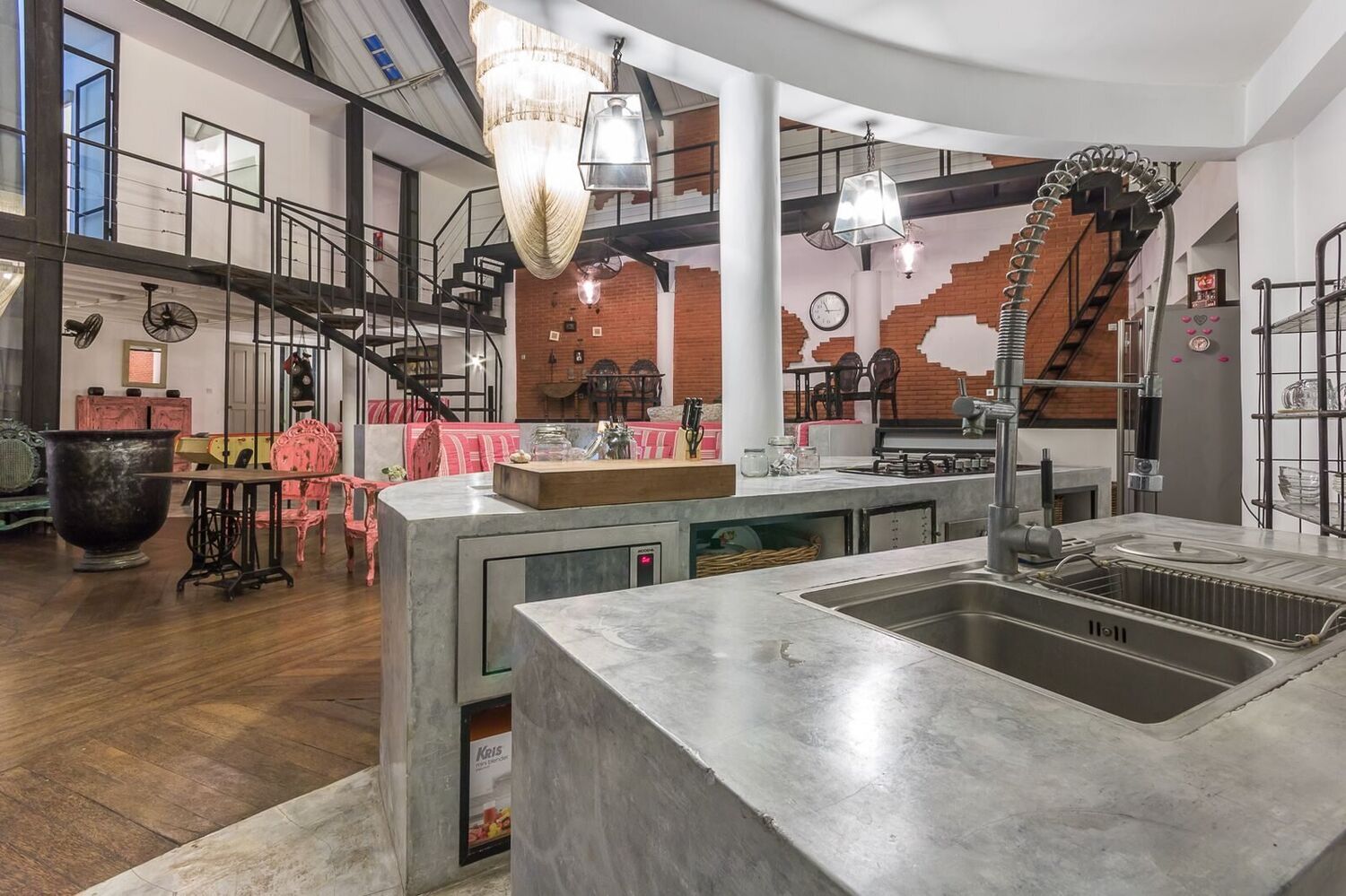 Modern Loft-Style Villa for Rent Yearly in Seminyak — Property ID DI899
