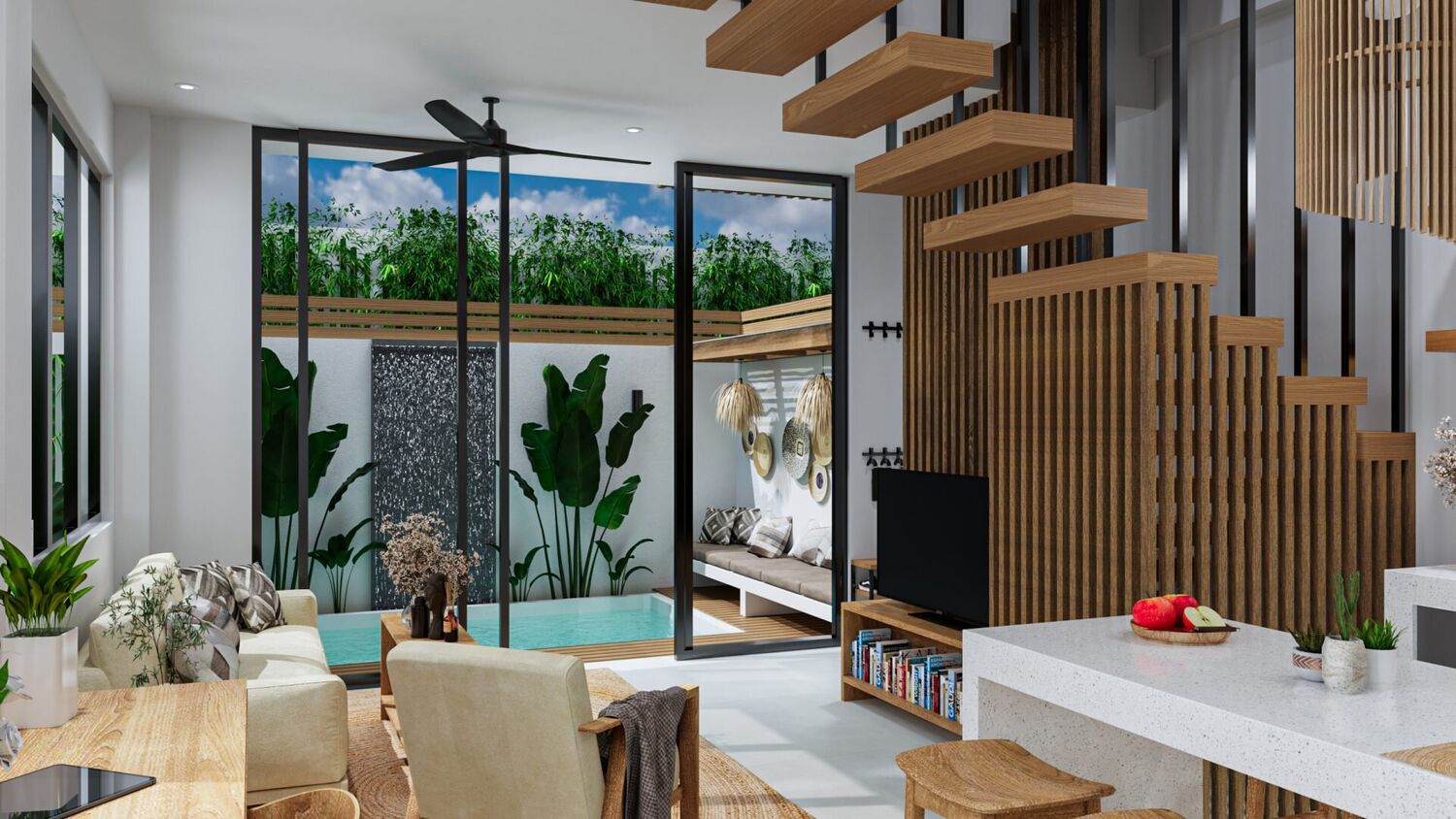 Luxury Townhouse Villa Complex in Batu Bolong, Canggu — Property ID DI765