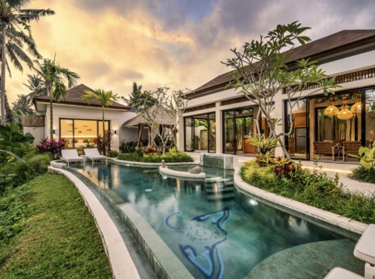 Vila Modern 2 Kamar Tidur dengan Pemandangan Hutan di Ubud – Surga yang Tenang dengan Kolam Renang Pribadi — ID Properti SC862