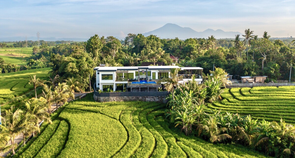 Luxury 3-Bedroom Villa with Ricefield and Ocean Views – Private Retreat in Tabanan — Property ID SC955