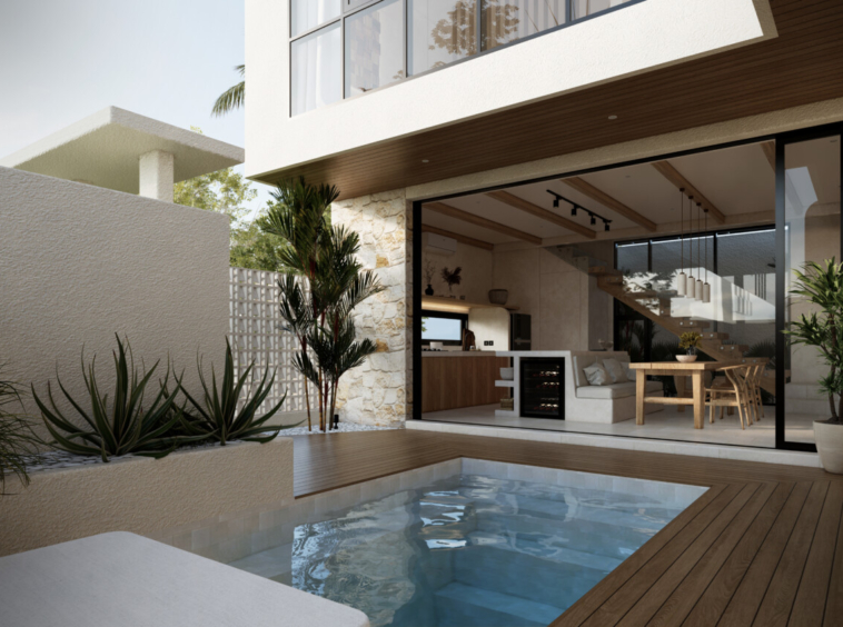 Modern Wabi-Sabi Villa in Seseh for Sale Just 500m to the Beach — Property ID JU947