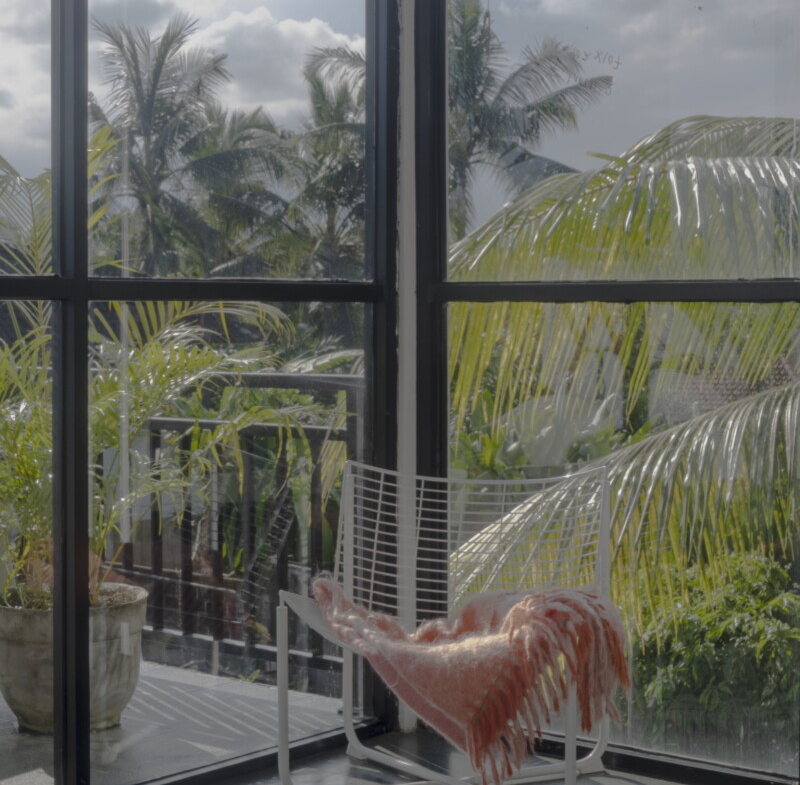Modern Industrial 3-Bedroom Villa with Rice Field Views in Central Ubud — Property ID SC916