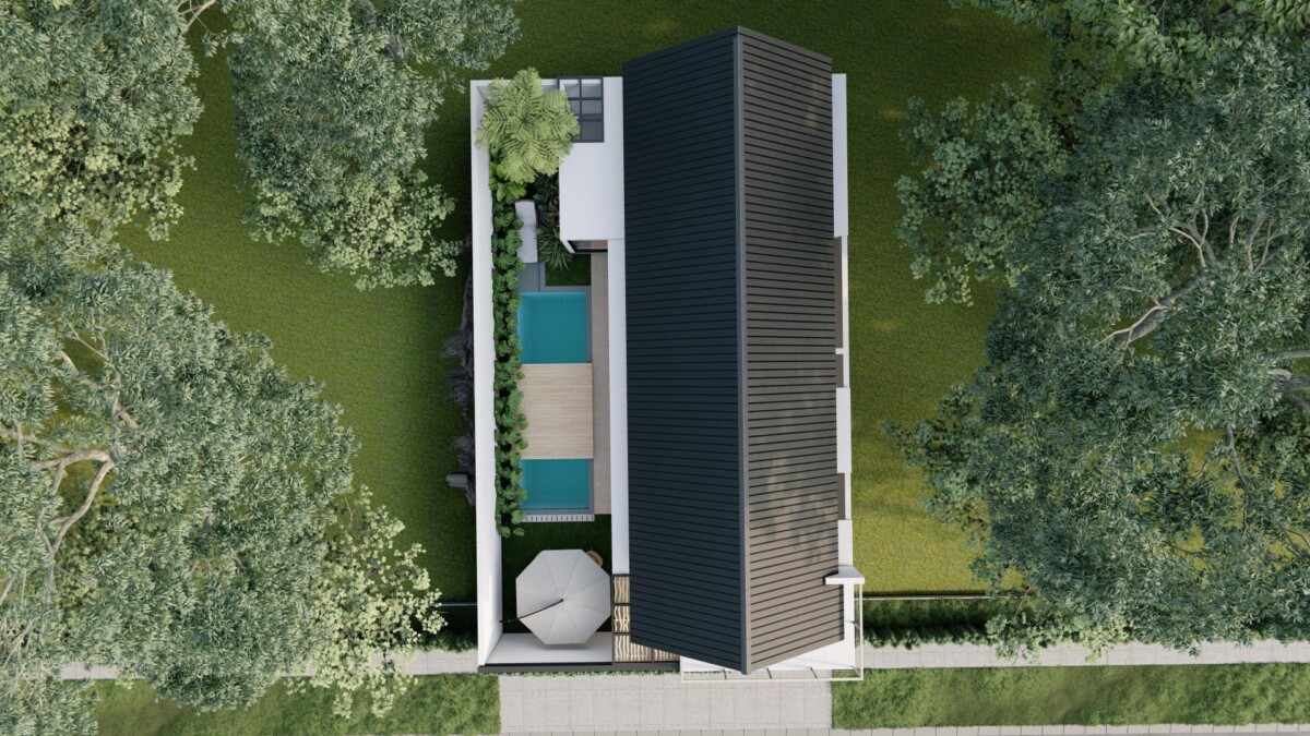 Contemporary 1.5-bedroom Villa with Mezzanine, Garden and Private Pool — Property ID DI913