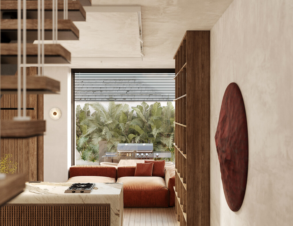 Japandi-Style Designer Villa in Ubud’s Tourist Zone – Turnkey Investment — Property ID A883