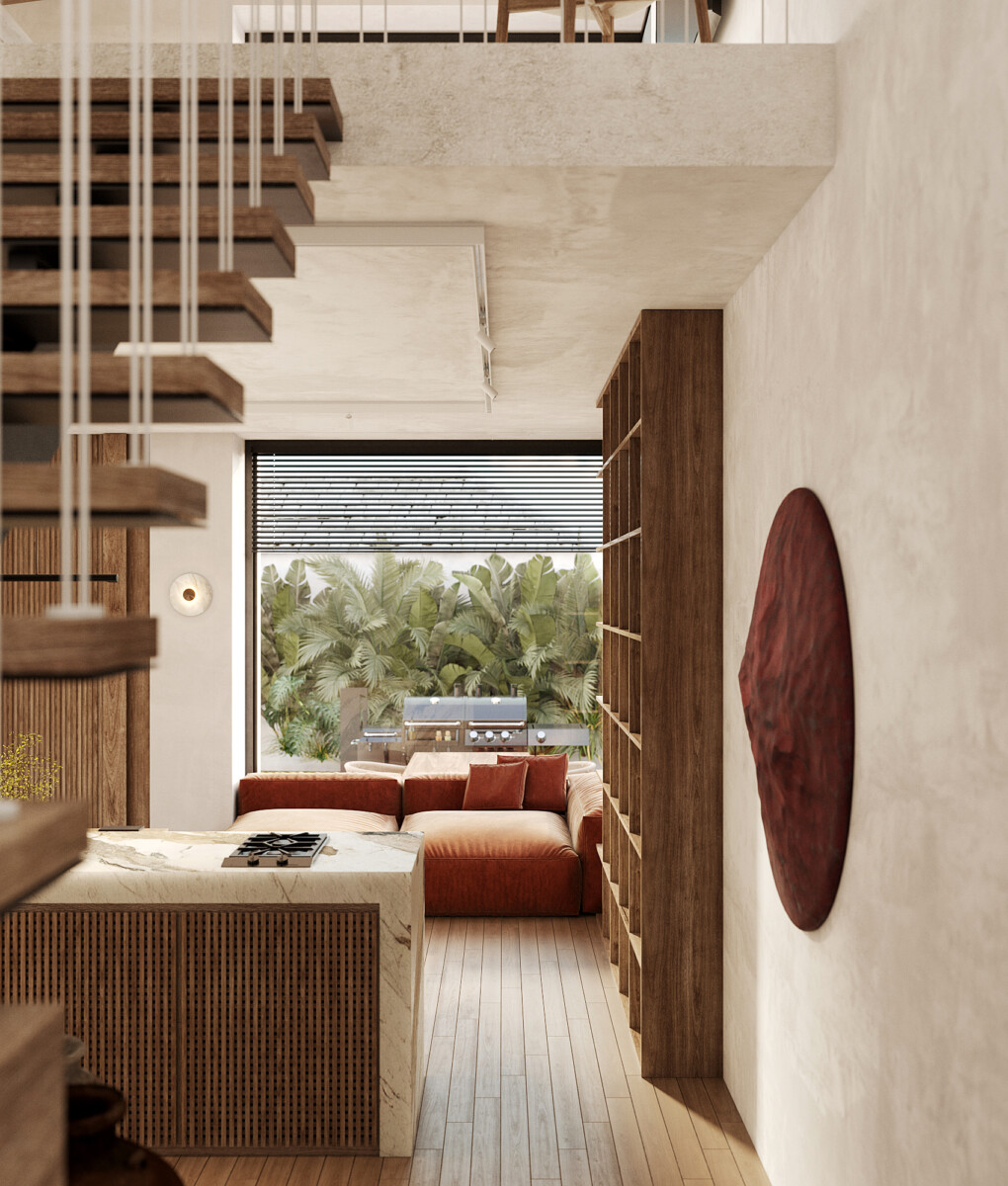Japandi-Style Designer Villa in Ubud’s Tourist Zone – Turnkey Investment — Property ID A883