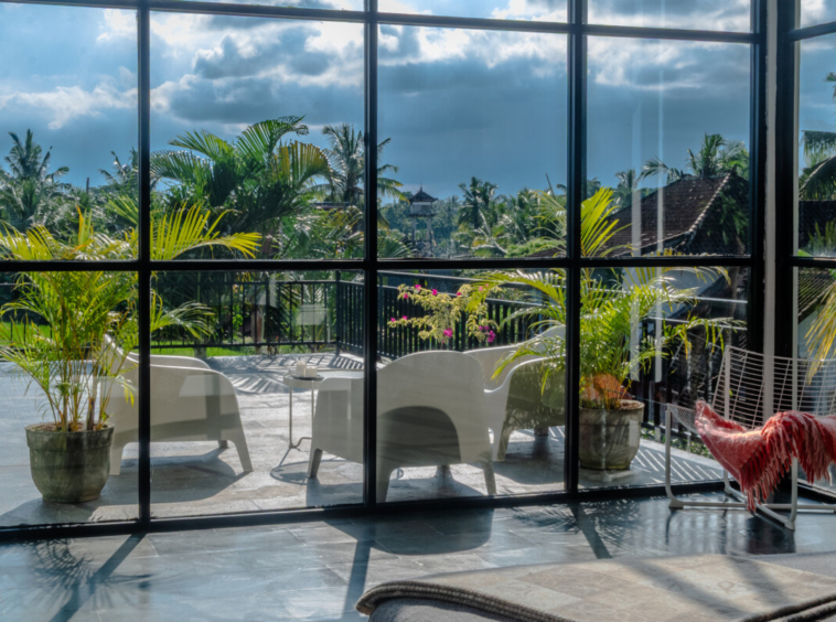 Vila Industri Modern 3 Kamar Tidur dengan Pemandangan Sawah di Ubud Tengah — ID Properti SC916