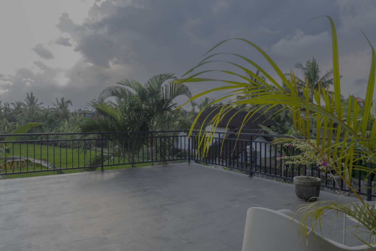 Modern Industrial 3-Bedroom Villa with Rice Field Views in Central Ubud — Property ID SC916