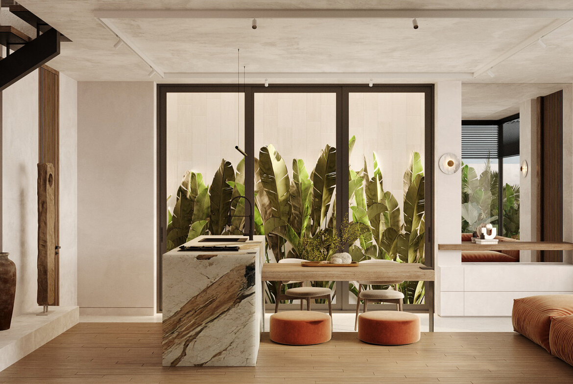 Japandi-Style Designer Villa in Ubud’s Tourist Zone – Turnkey Investment — Property ID A883