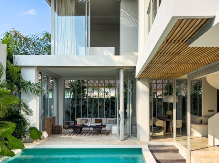 Modern Tropical 3-Bedroom Villa for Rent Yearly or Monthly in Pererenan, Mengwi — Property ID FA928