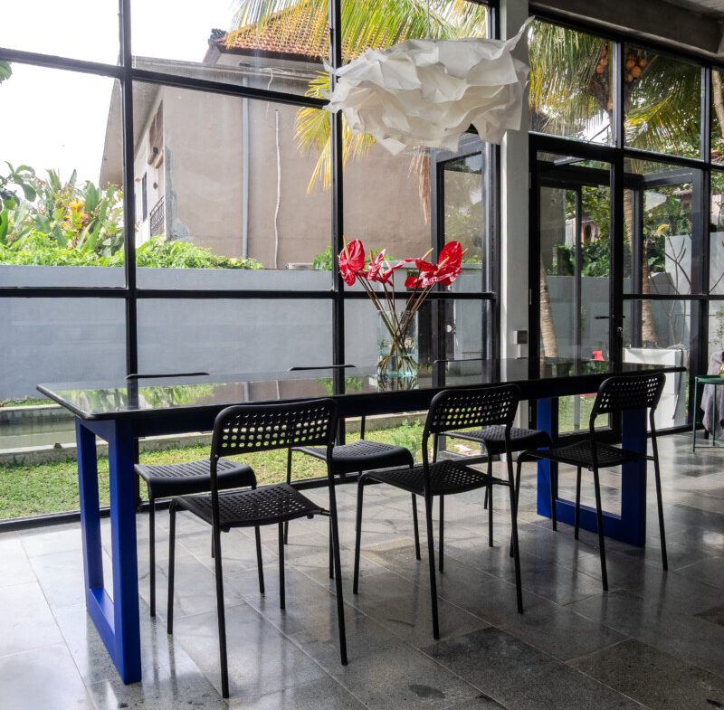 Modern Industrial 3-Bedroom Villa with Rice Field Views in Central Ubud — Property ID SC916