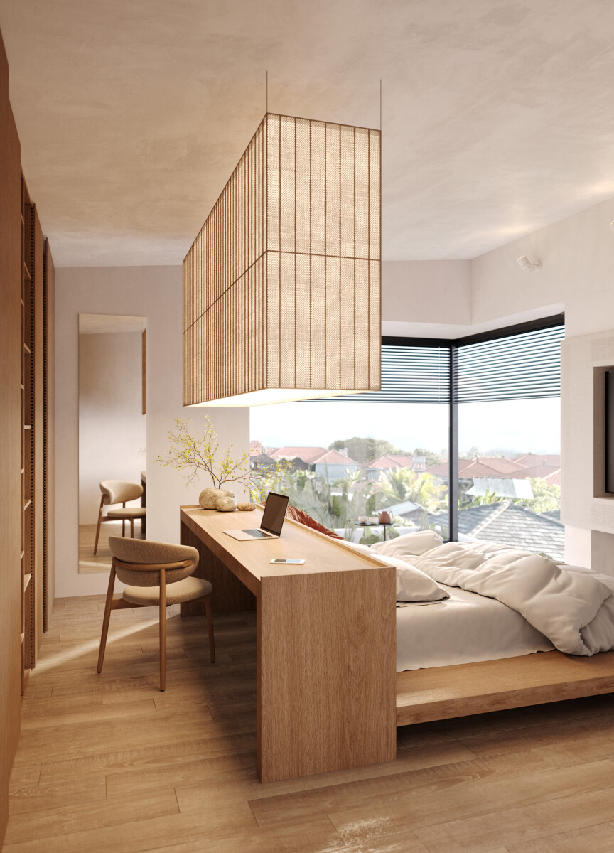 Japandi-Style Designer Villa in Ubud’s Tourist Zone – Turnkey Investment — Property ID A883