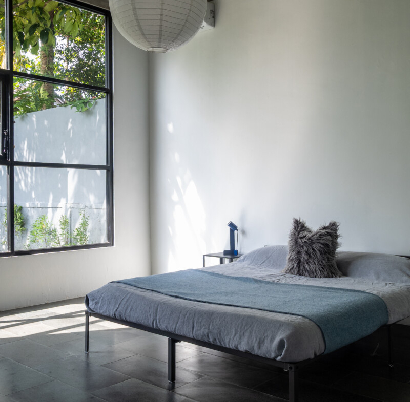 Modern Industrial 3-Bedroom Villa with Rice Field Views in Central Ubud — Property ID SC916