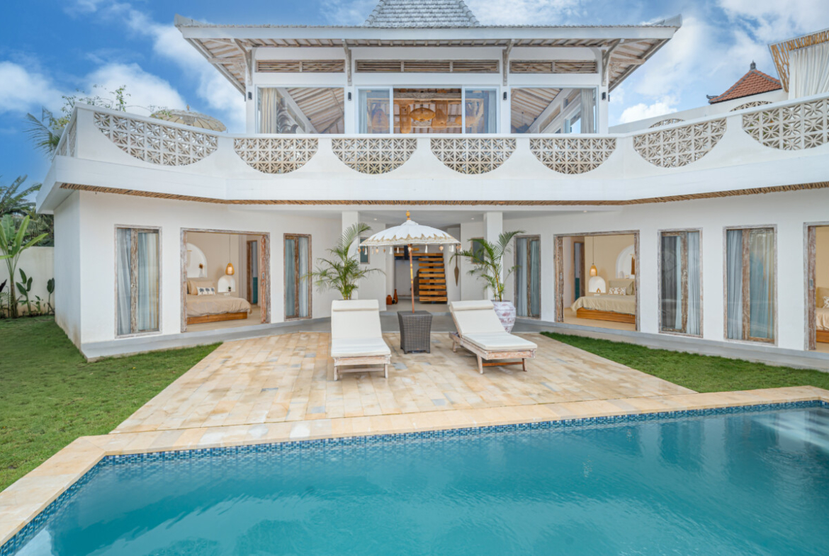 Luxury 4 Bedroom Villa with Stunning Ricefield and Sunset Views in Kaba Kaba — Property ID N825