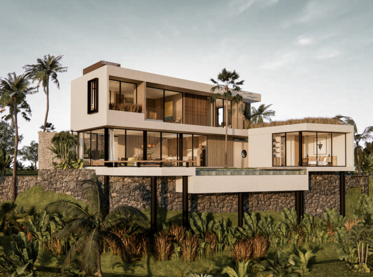 Vila Modern di Beraban, Tabanan