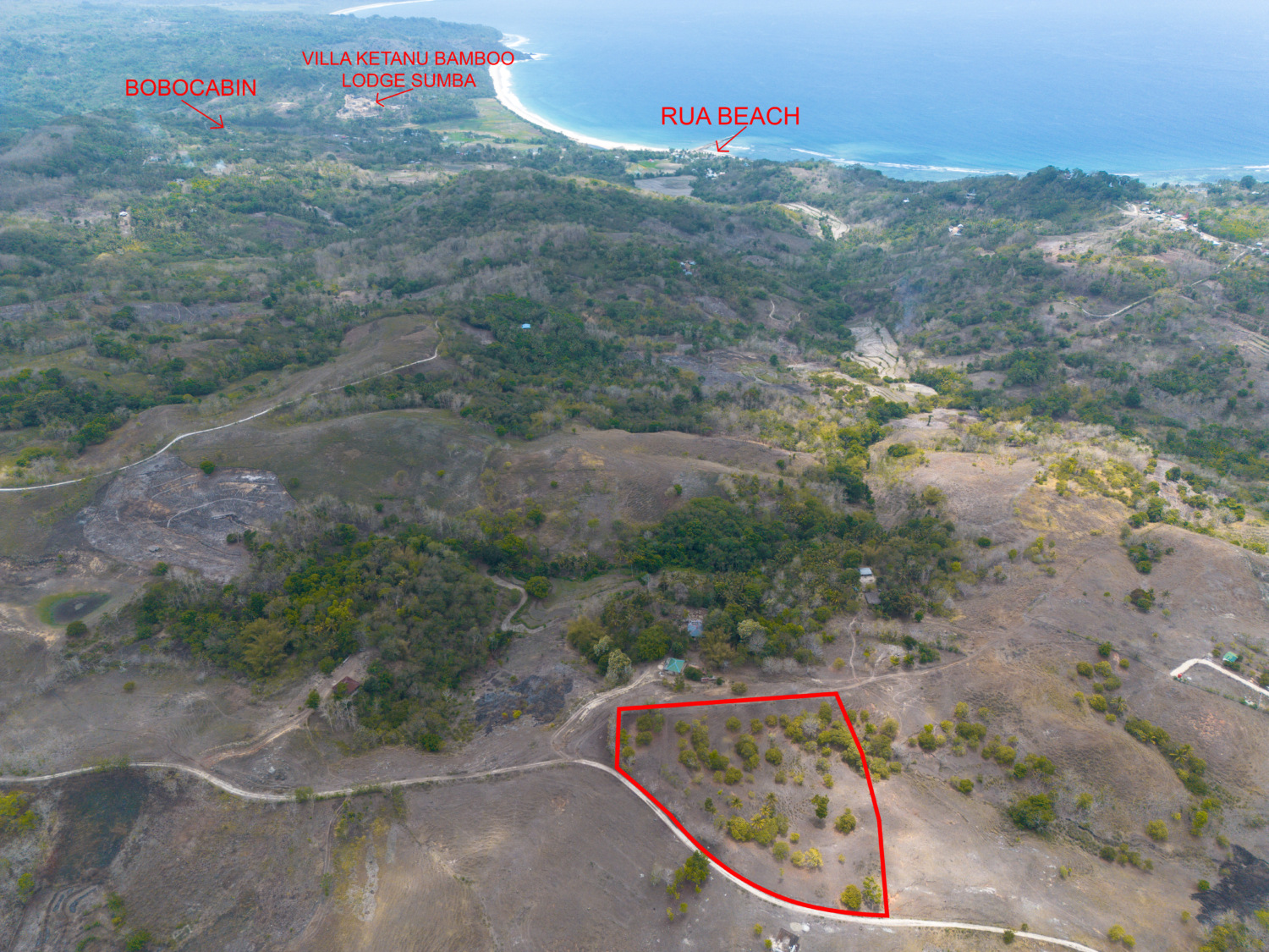 Freehold Land for Sale in Sumba, Hoba Wawi – 1.1 Hectares  — Property ID DE902