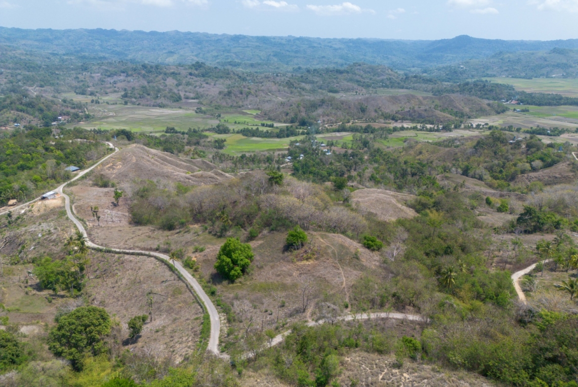 Freehold Land for Sale in Wanokaka, Sumba – 2.6 Hectares with Ocean Views — Property ID DE903