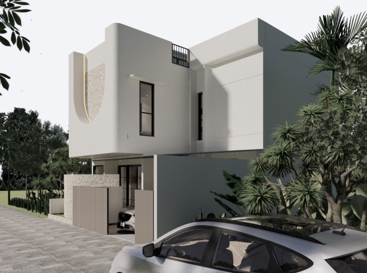 Modern 3-Storey Freehold Villa with Rooftop in Nusa Dua for Sale